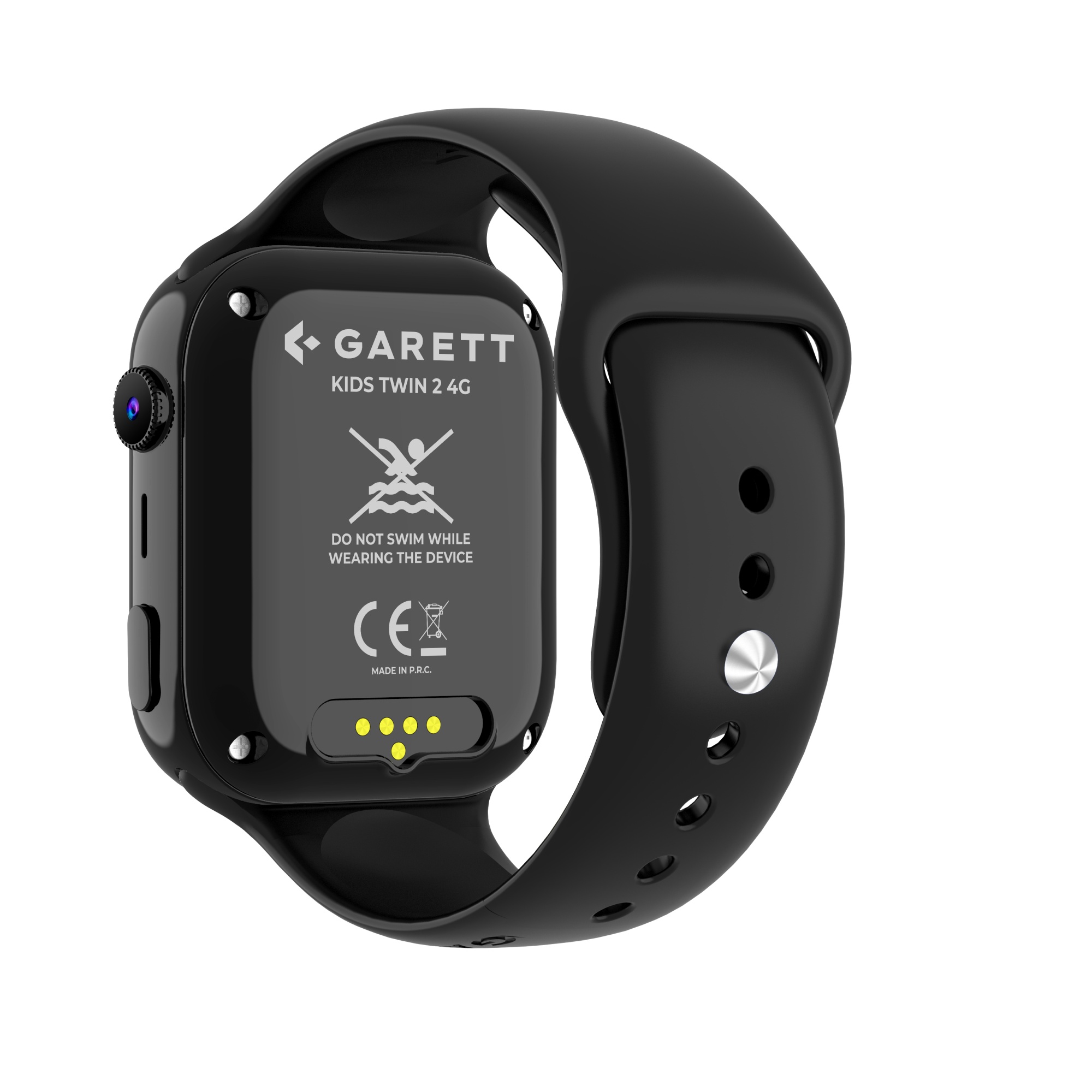 Smartwatch Garett Kinder Twin 2 4G zwart